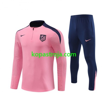 Atlético Madrid Tränings Sweatshirtställ Rosa 2024/25